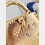 Louis Vuitton Capucines Designer 7 Star M48865 Golden Baby's Breath Bag