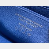 Perfect Louis Vuitton Copy LV x TM Zippy Wallet Monogram Denim