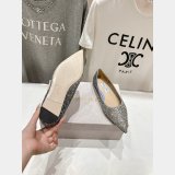 Replica Handbag Store Jimmy Choo High Heel Shoes Flat/6.5/8.5CM