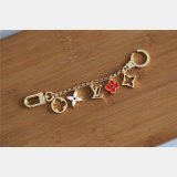 Top Quality Louis Vuitton Fleur de Monogram Bag Charm Chain M65111 Gold