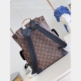 Christopher M46699 Monogram Macassar Canvas Fake Louis Vuitton Bag