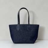 Gucci 820496 Totissima Shoulder Tote GG Denim Replica Bag
