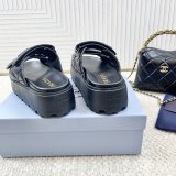 Prada Padded Nappa Leather Sandals