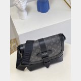 Replica Handbag Store Louis Vuitton Copy Saumur Messenger Monogram Eclipse M45911 Bags