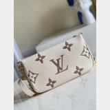 Best Louis Vuitton Replica Handbag Store Multi Pochette Accessoires Bicolor Monogram M45777