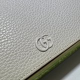 Top Luxury GG Gucci Replicas 497985 Marmont leather mini Chain Wallets bag