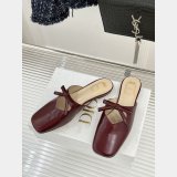 Dior 26 Flat Mule Patent Cowhide
