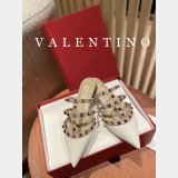 Replica Handbag Store ROCKSTUD PATENT-LEATHER MULE