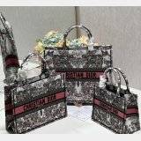 Christian Dior Buy Replica Book Tote Bayadere D-Stripes Pink