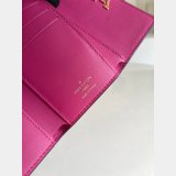 UK Louis Vuitton Best M62157 Capucines Wallet Luxury Taurillon Leather