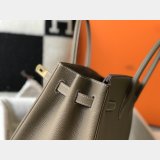Hermes Birkin 35cm Togo leather Handbags Elephant Gray