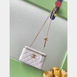 Shops 7 Star Chain Vanity AP3940 Lambskin Bag