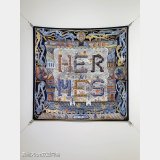 Fashion Hermes Silk Scarf