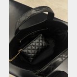 Saint Laurent Icare In Quilted Nappa Tote 858191 Black Bag