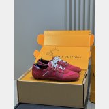 LV Sneakerina Leather and Suede shoes