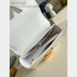 Louis Vuitton 1:1 Mirror M11723 Twist Copy Epi Black/White Bags