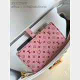 Louis Vuitton 1:1 Mirror M11723 Twist Copy Epi Black/White Bags