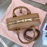 Replica Handbag Store Miu Miu Arcadie Leather Bag 5BB142