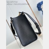 TOP lV Onthego PM Tote Bag Bicolour Monogram Empreinte Leather