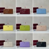 Replica Gucci GG Marmont Zip Around Wallet #837758 Bag