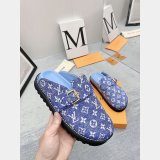 Outlet Replica Louis Vuitton Baotou Drag   men Shoes Dolabuy