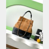 Duplicate AS5636 Suede Metiers Dart Small Shopping Bag