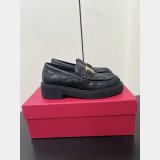 Valentino Garavani V Logo Signature Quilted Loafers