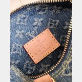Nano Speedy Louis Vuitton Replicas M82950 Monogram Denim Bag