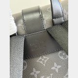 Replica Handbag Store Louis Vuitton 1:1 Replica m45913 Saumur Backpack Monogram Eclipse Canvas
