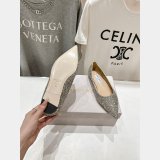 Replica Handbag Store Jimmy Choo High Heel Shoes Flat/6.5/8.5CM