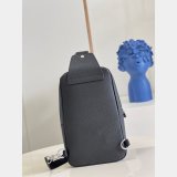 Louis Vuitton High Quality Designer Replica Avenue Sling M30443 Taiga Bag