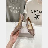 Replica Handbag Store Jimmy Choo High Heel Shoes Flat/6.5/8.5CM