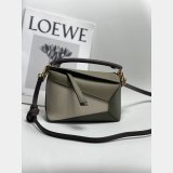 Top Quality Mini Puzzle Calf Leather Loewe Handbag 18cm
