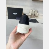 Prada Lace-up Fabric Sneakers