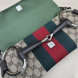High Quality Gucci Horsebit Chain 764255 Shoulder Knockoff Bag Beige