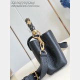 Louis Vuitton Capucines Mini M14976 Black High Quality Handbags