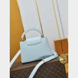 Luxury Designer Louis Vuitton Capucines BB M24728 Handbag