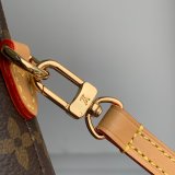 Perfect Louis Vuitton Fold Me Pouch Monogram M80874 Brown Art Of Living