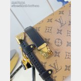 Louis Vuitton Side Trunk MM M27101 Monogram Canvas Women Bag