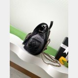 Replica Spring-Summer 2025 Backpack Mesh AS5484 Black Bag