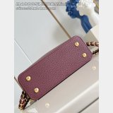 Louis Vuitton Perfect Best Capucines M48865 Burgundy Chain Bag