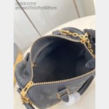 Louis Vuitton Speedy Bandoulière 25 M26486 Black Women Bag