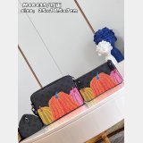 Replicas LV x YK Trio Messenger Monogram Eclipse M46435 Bag