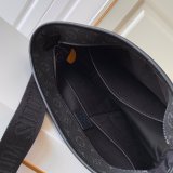 Cheap Louis Vuitton Besace Zippée Monogram Eclipse M45214 Canvas