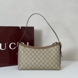 Gucci Luxury 847449 GG Emblem Medium Shoulder Bag