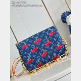 Louis Vuitton V x TM Coussin PM Monogram Denim M14978 Bag