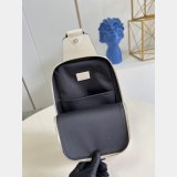 Louis Vuitton High Quality Designer Replica Avenue Sling M30443 Taiga Bag