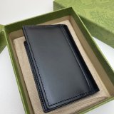 High Quality Gucci Replica 547075 GG Marmont card case in black leather