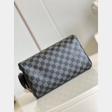 UK Louis Vuitton Replica Handbag Store M44494/N40127 Dopp Kit Toilet Pouch Canvas
