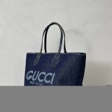 Gucci Totissima Shoulder Tote GG Denim 820481 UK Bag